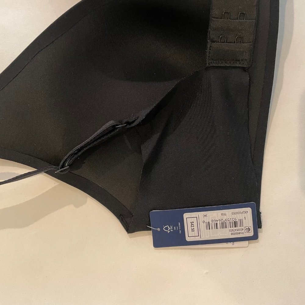 GapBody Everyday wirefree bra, black, 34c - Picture 5 of 12